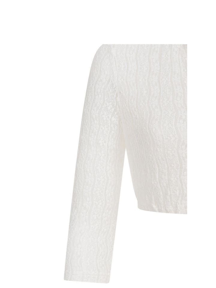 Nübler Dirndlbluse Langarm Juna in Creme günstig kaufen