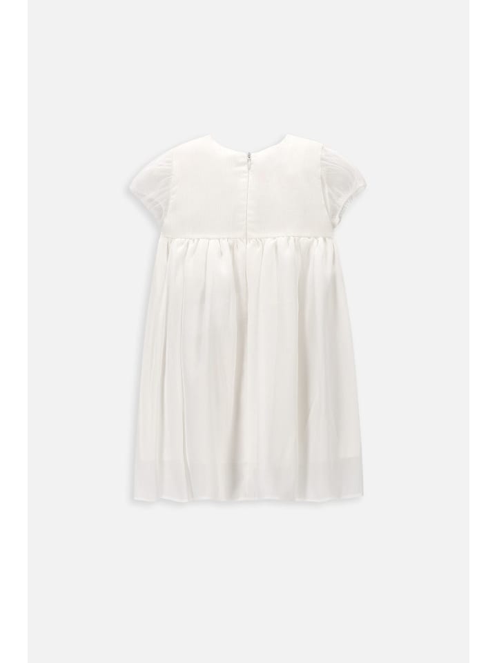 Coccodrillo Stoffkleid in weiß günstig kaufen