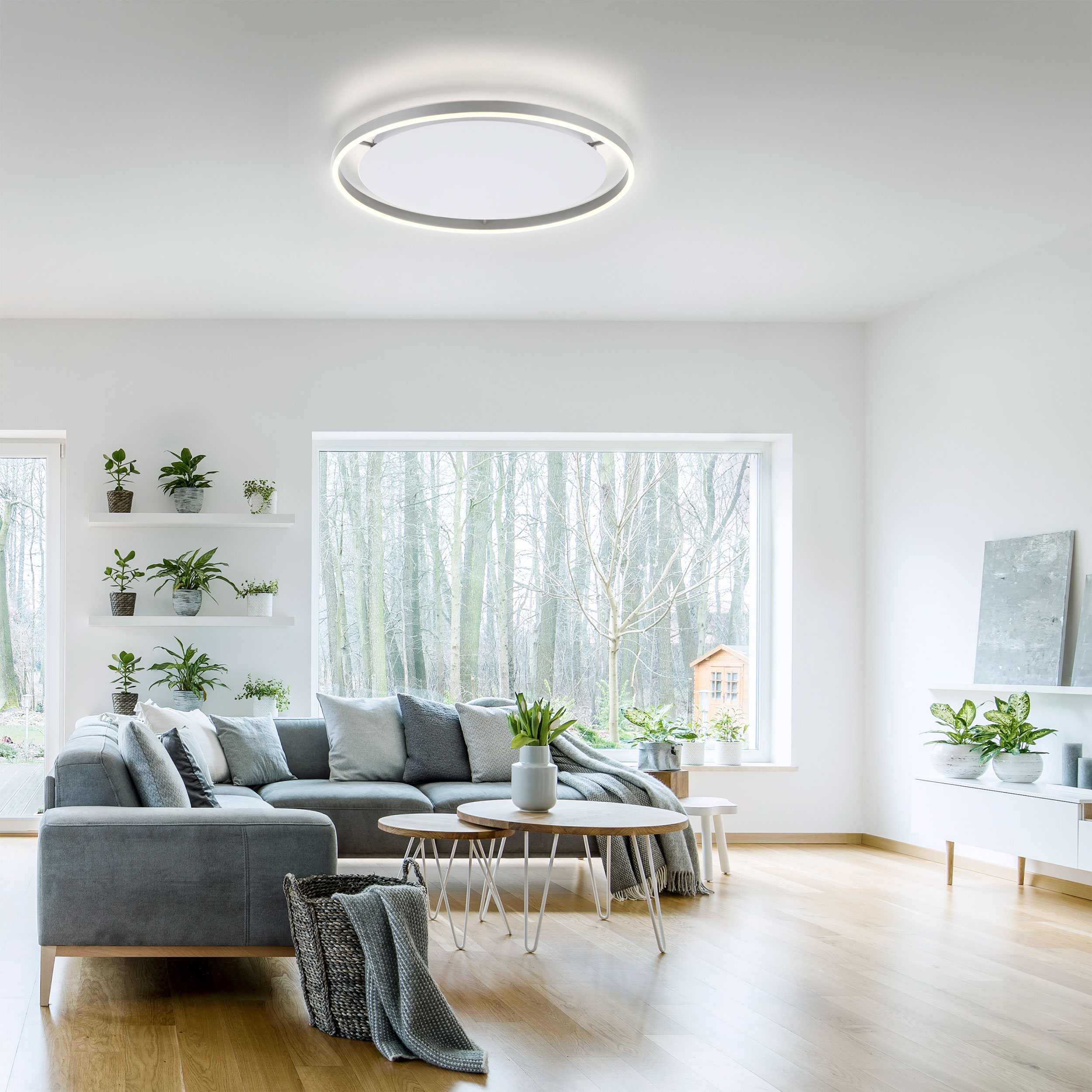 JUST LIGHT.LED-Deckenleuchte 1flg
