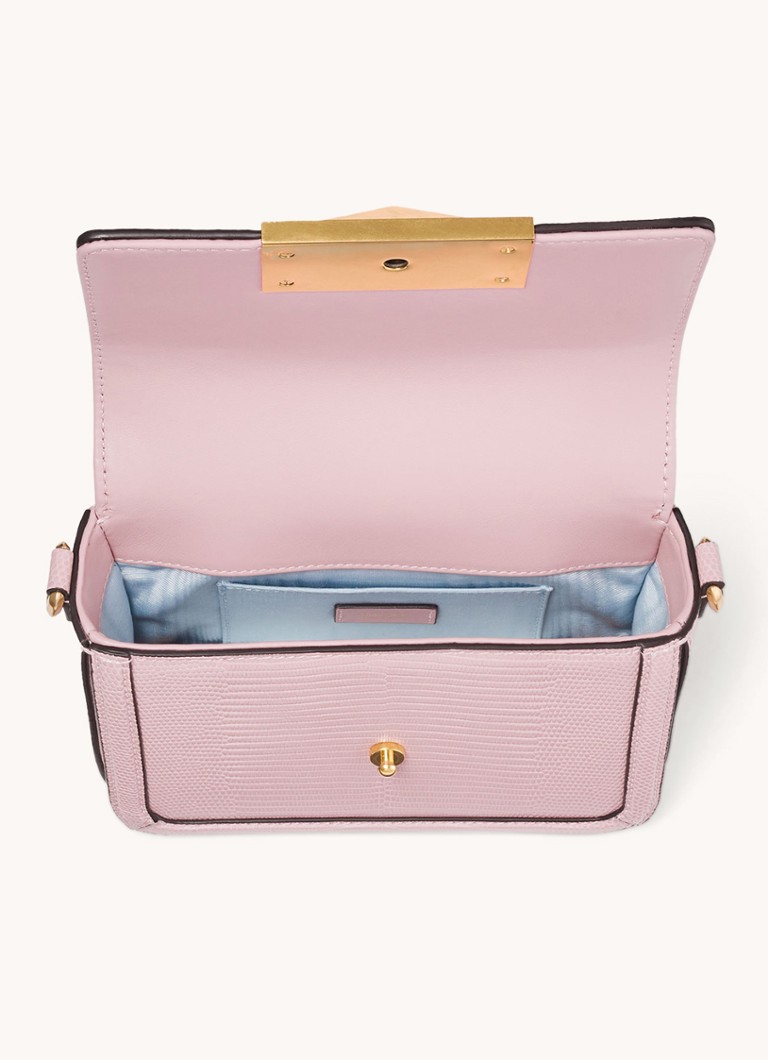 Borsa a tracolla Jimmy Choo in pelle di vitello con motivo a rombi