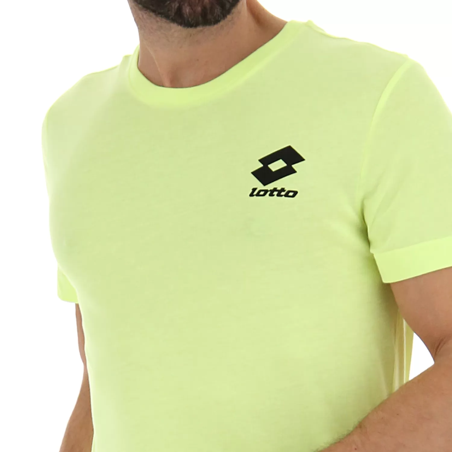 T-SHIRT BS JS GUL NEON