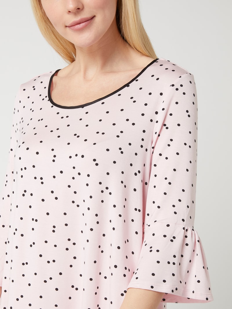 Pyjama mit Stretch-Anteil in hellrosa