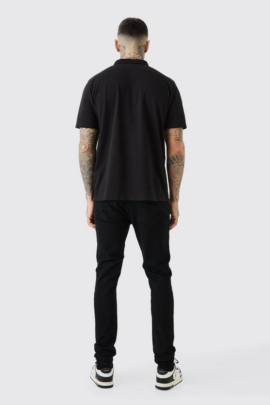 Tall Skinny Stretch Jeans mit Rissen