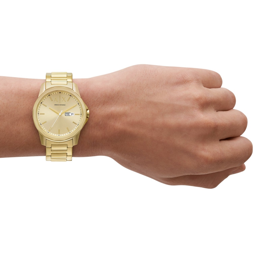 Armani Exchange Montre pour hommes Acier inoxydable Montre