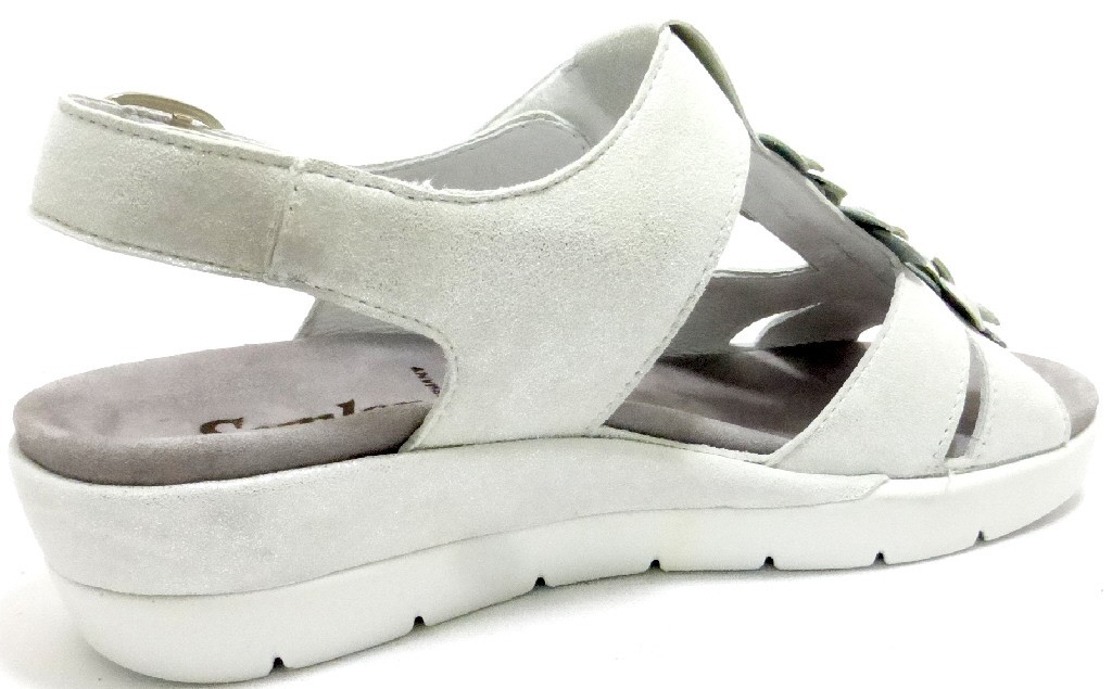 SEMLER Komfort Sandalen weiss