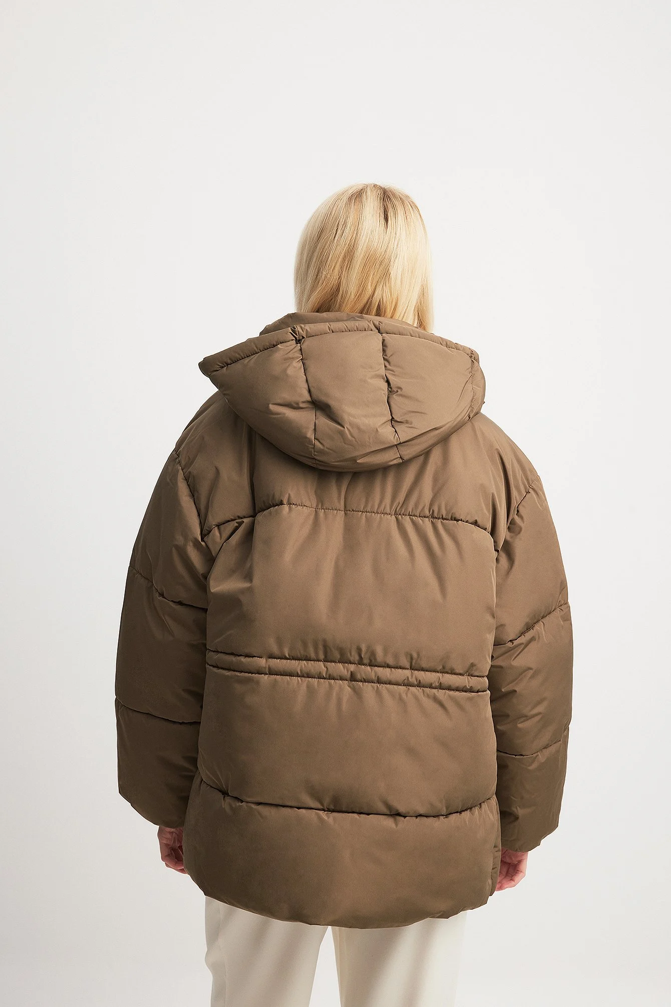 Oversized wattierte Jacke