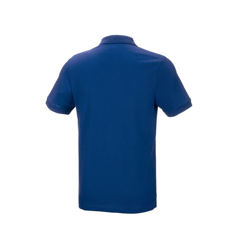 e.s. Piqué-Polo cotton stretch