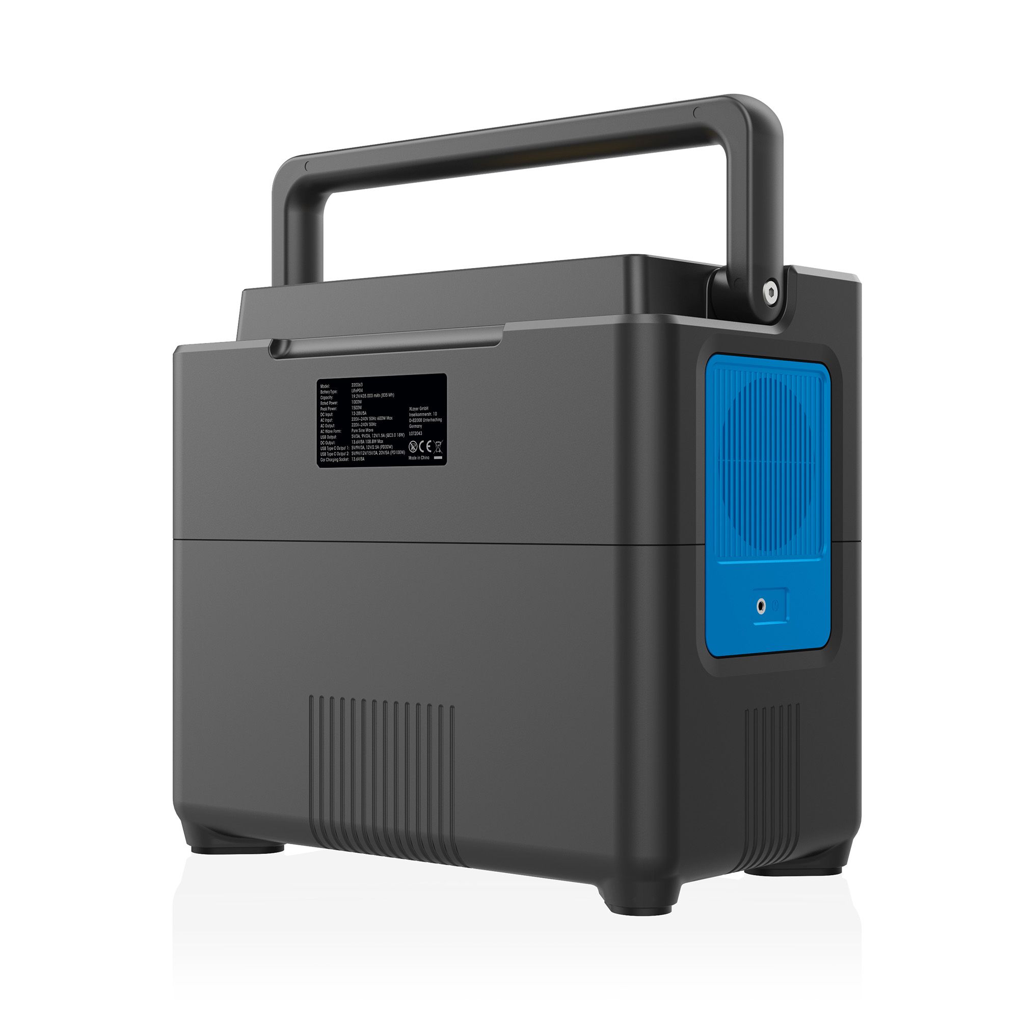 XLayer 1.000W/835Wh Mobile Powerstation