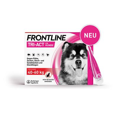 Frontline® TRI-ACT Hunde XL (40 - 60 kg)