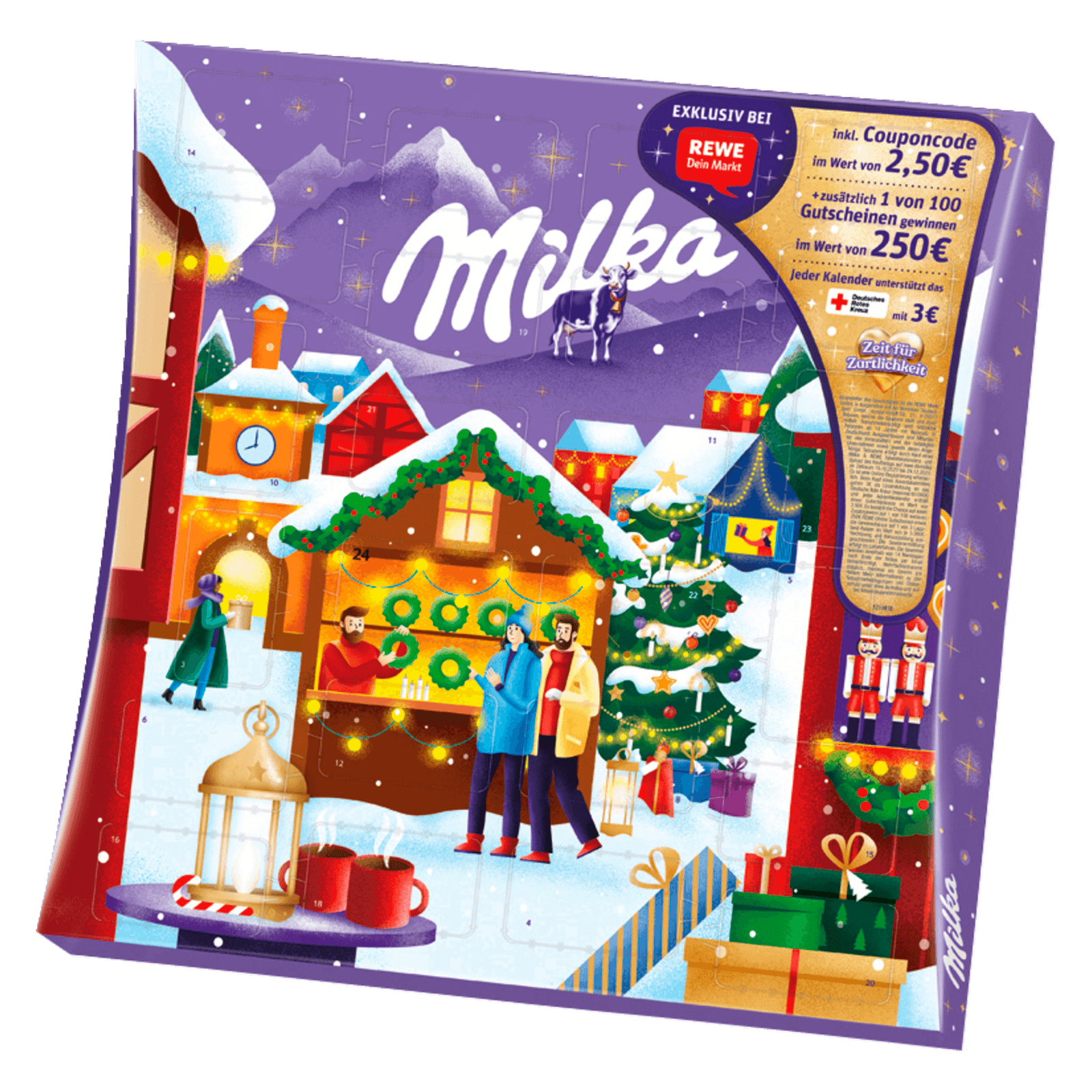 Milka REWE Adventskalender 214g