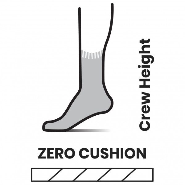 Smartwool - Women's Athlete Run Print Crew - Laufsocken