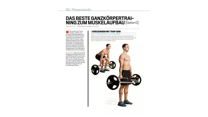 Die Men's Fitness Trainingsbibel