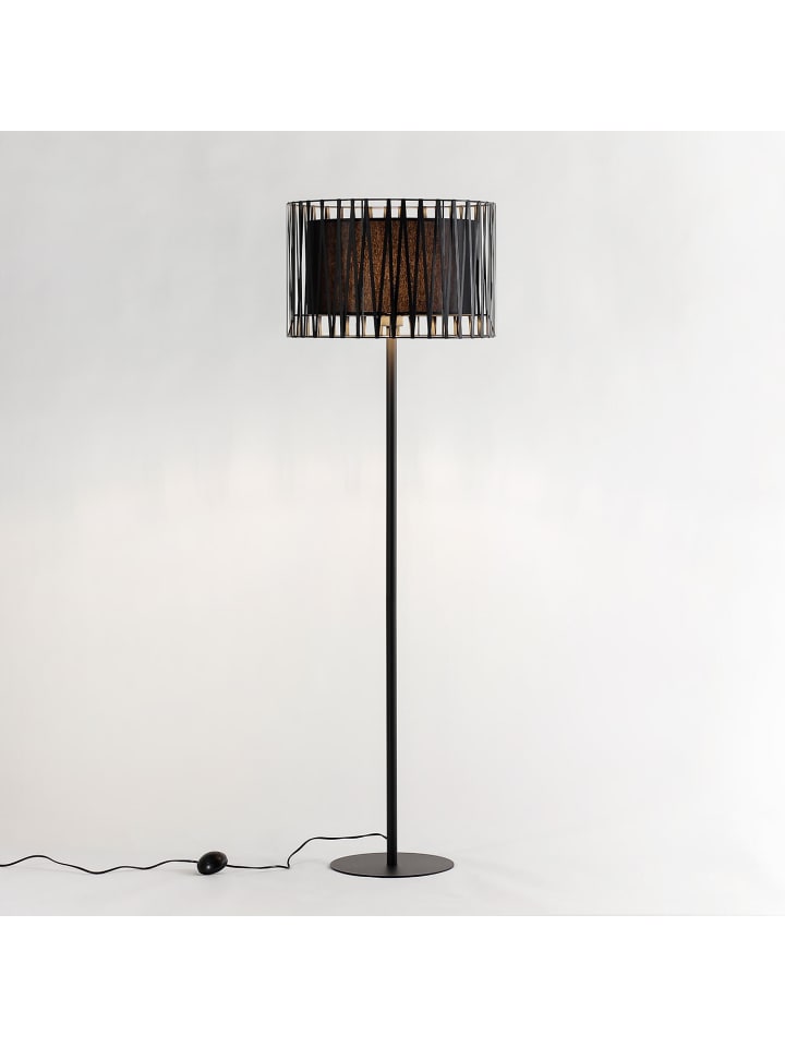 Licht-Erlebnisse Stehlampe in Schwarz günstig kaufen onesize