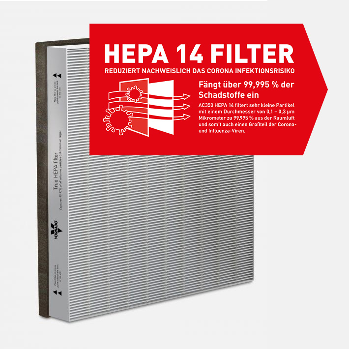 X4-Life Vornado HEPA14 Filter 1 Pack