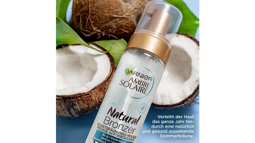 Garnier Ambre Solaire Natural Bronzer Mousse 200 ml
