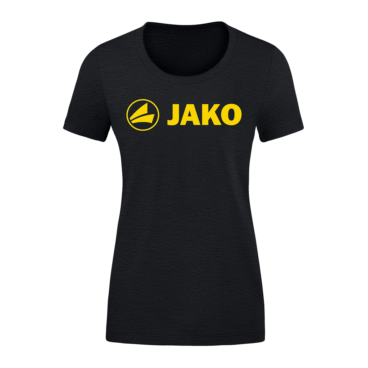 JAKO Promo T-Shirt Damen Schwarz Gelb F505