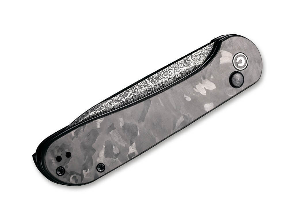 Button Lock Elementum Damascus CF