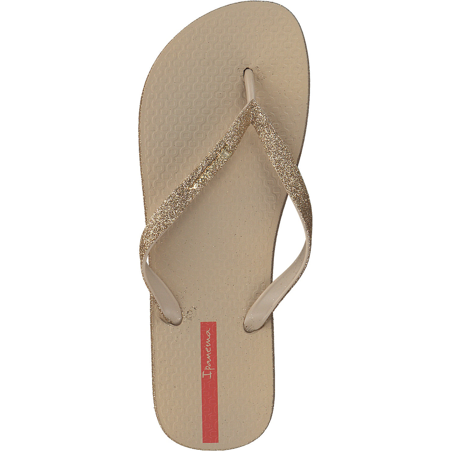 Ipanema Maxi Glow Fem 27000, Zehentrenner, Damen, beige/gold