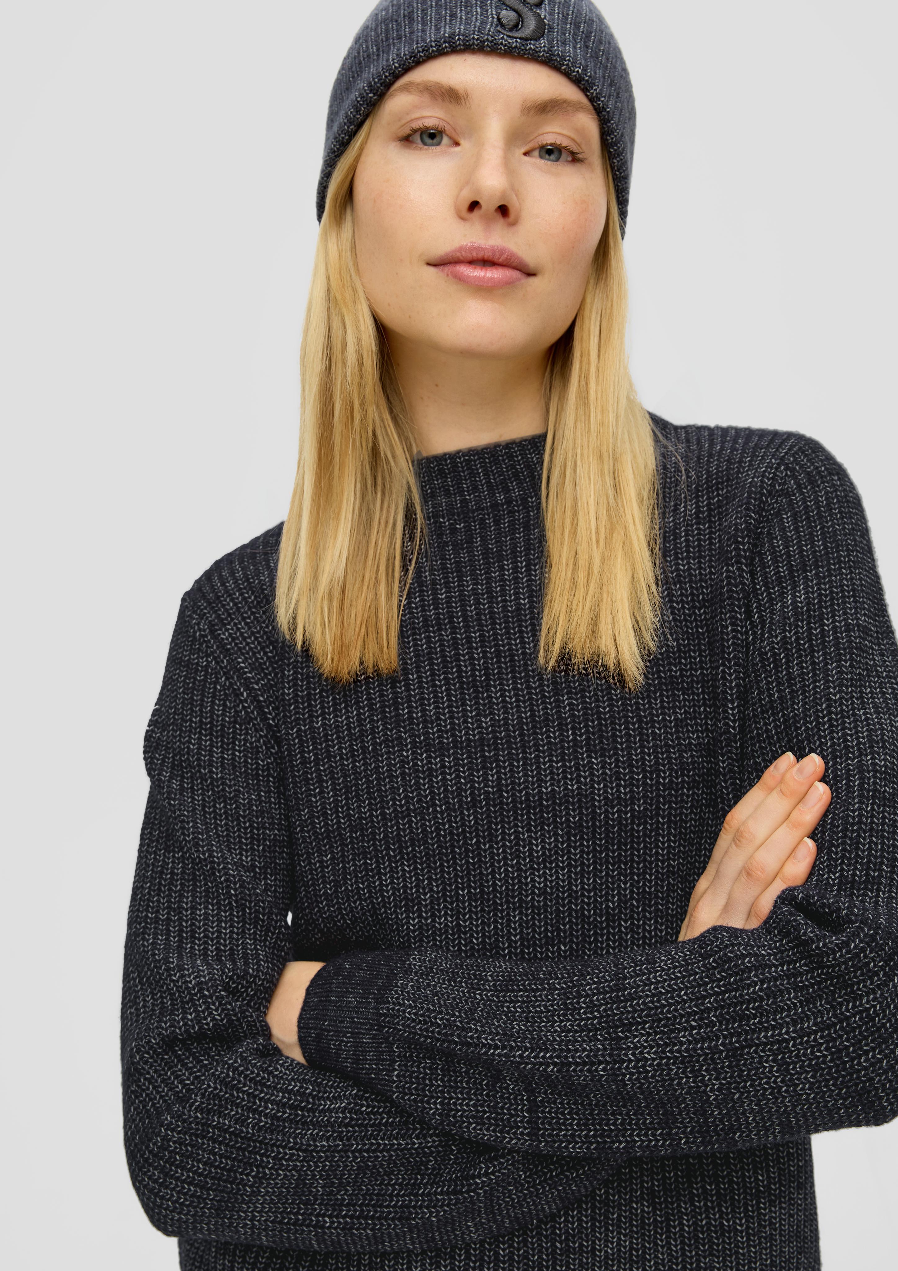 Strickpullover aus Wollmix  2141833-5959