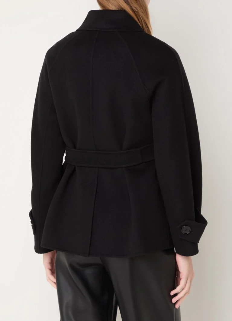 MaxMara Louis kaksirivinen neitsytvillainen takki sivutaskuilla