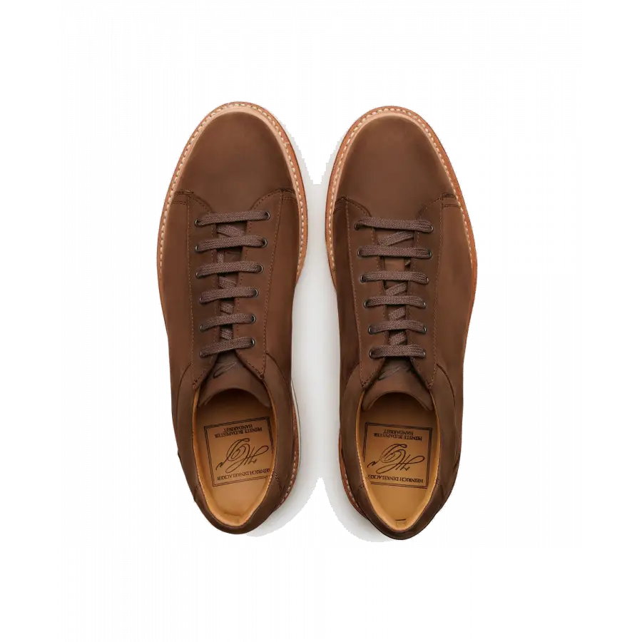 Heinrich Dinkelacker - Sneaker low LONDON J Nubukleder - braun