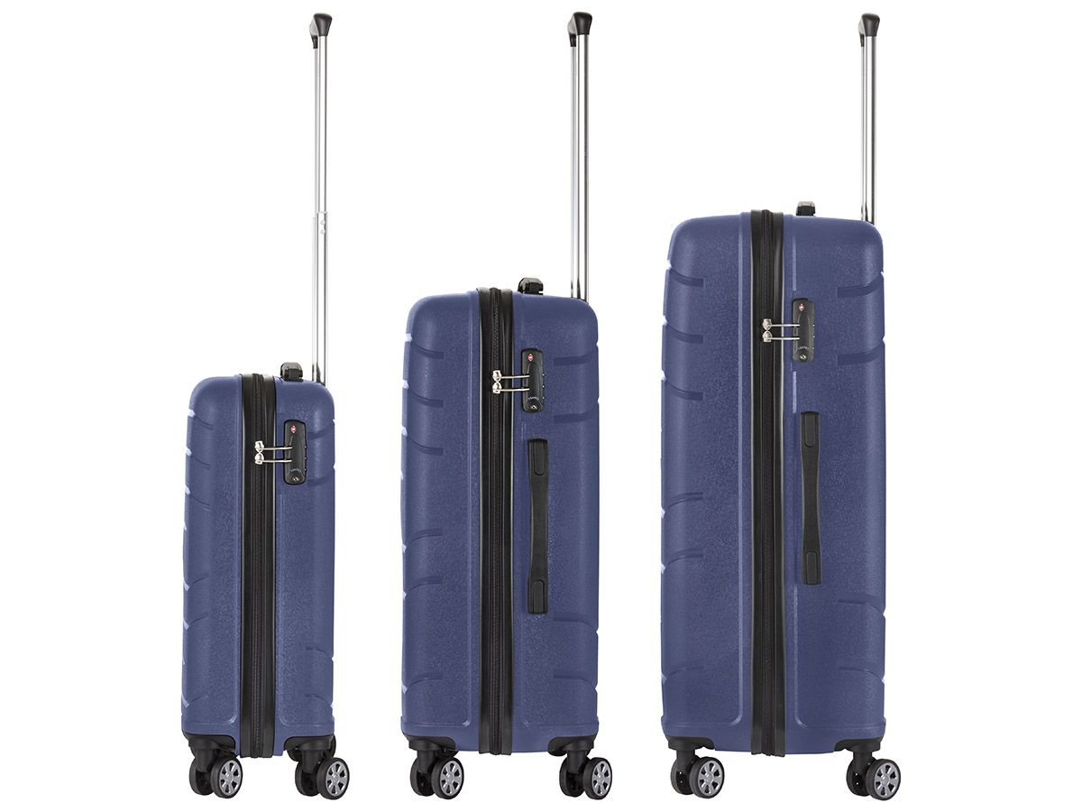 TravelZ Big Bars 3-teiliges TSA Kofferset