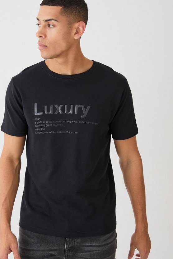 Slim Elegance Gloss Print T-shirt