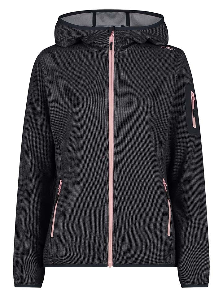 CMP Fleecejacke in Schwarz günstig kaufen
