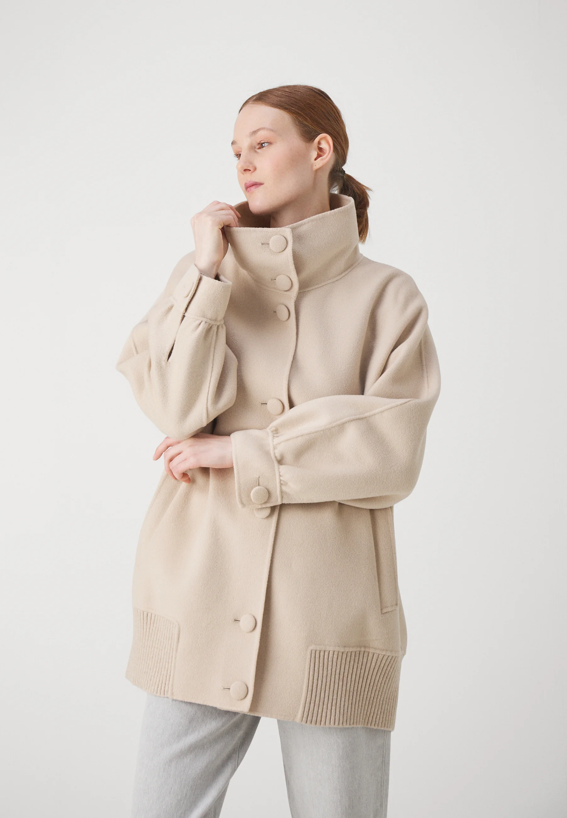 FIN DE SEMANA MaxMara RETE - Abrigo corto
