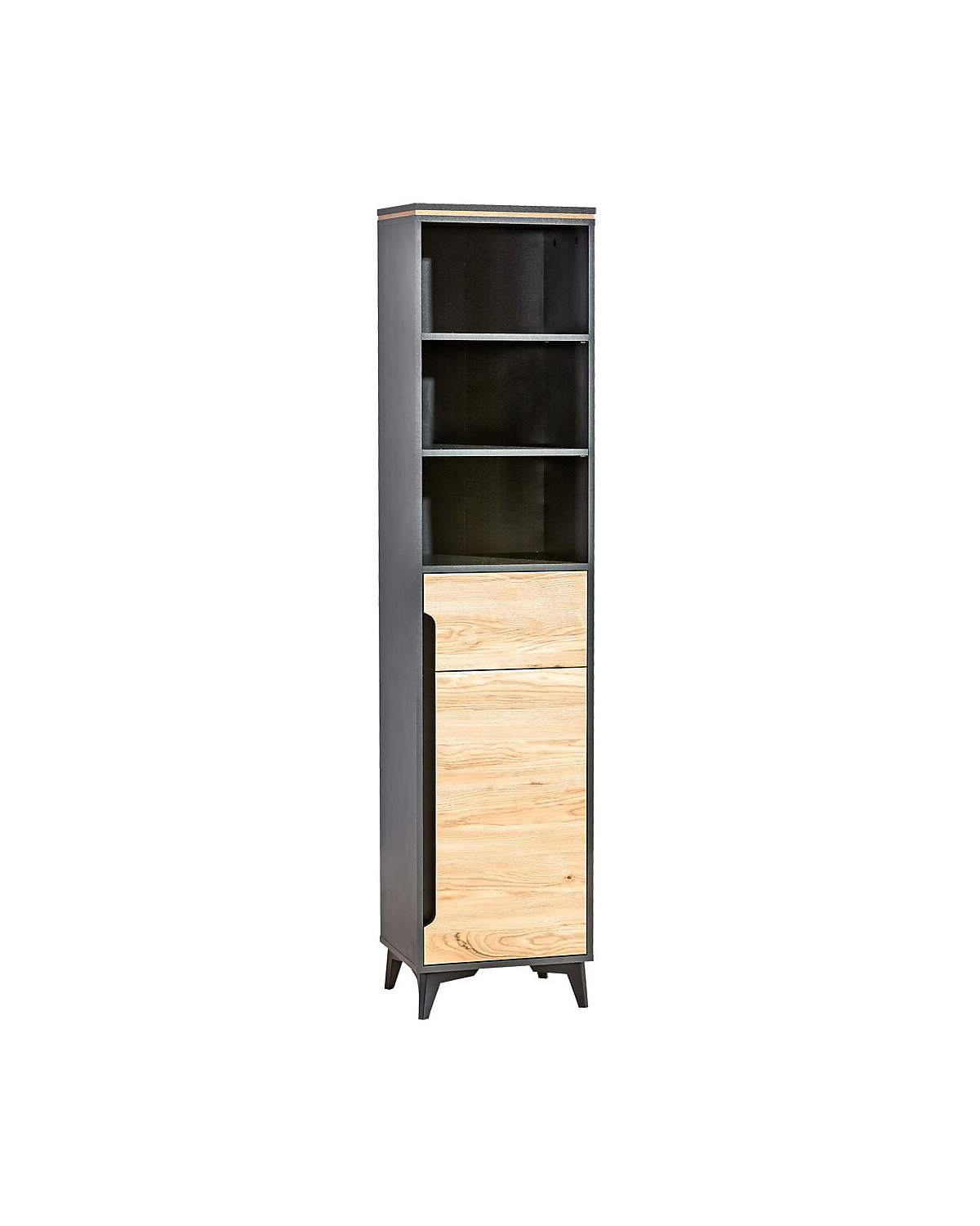 Stauraumschrank RegalschrankGapi 47cm 1-türig Farbe wählbar
