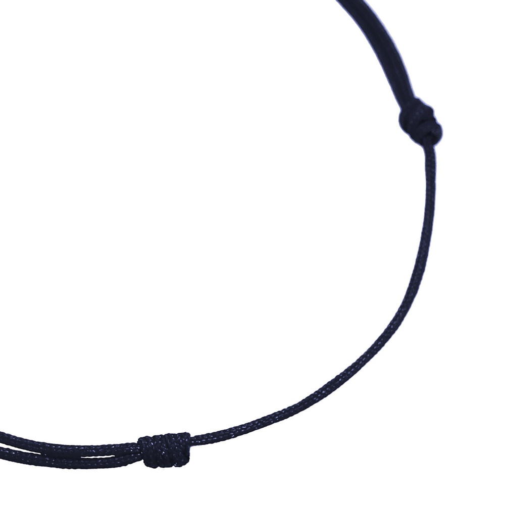Elli Elli Bracelet Femmes symbole étoile astro avec nylon rouge foncé en Argent Sterli Bracelet