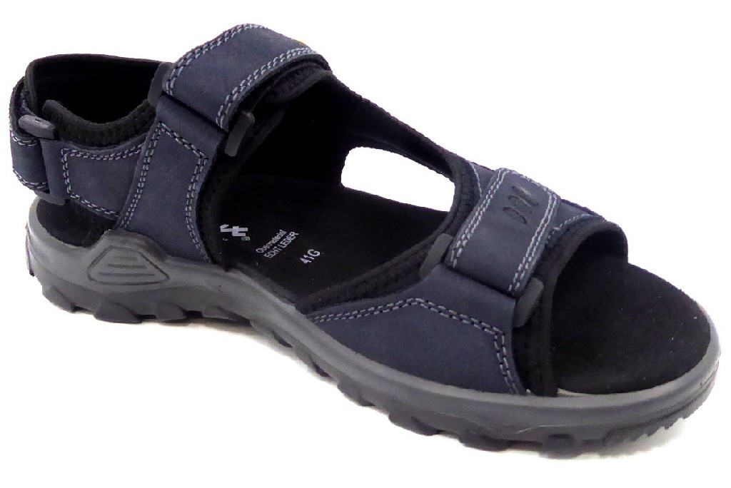 SIOUX Komfort Sandalen blau