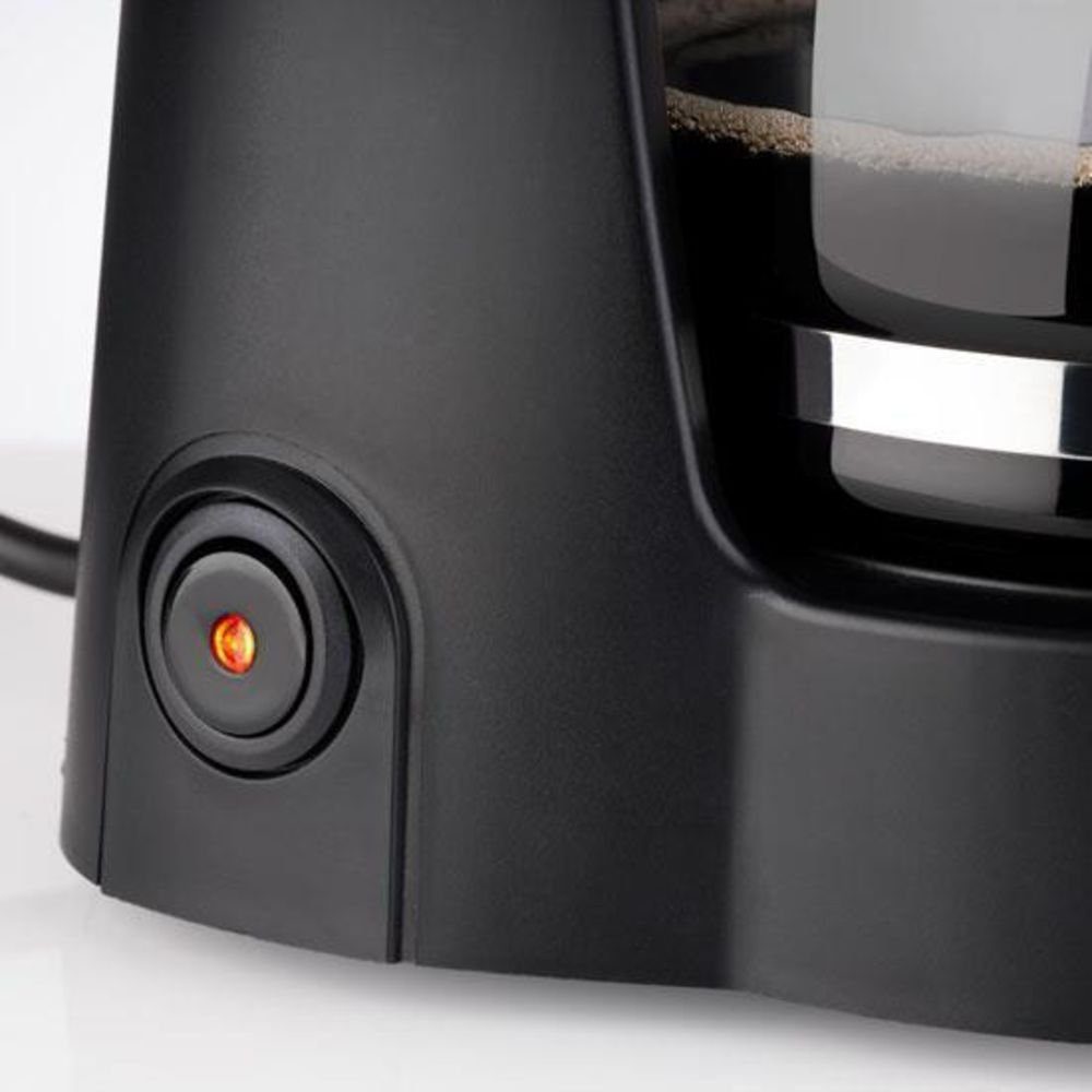 KORONA Filterkaffeemaschine 12011, Kaffeeautomat 0,6 L 5 Tassen schwarz 600 W