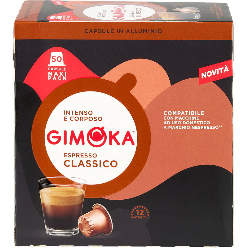 Gimoka Kaffekapsler 50 stk Gimoka Classico