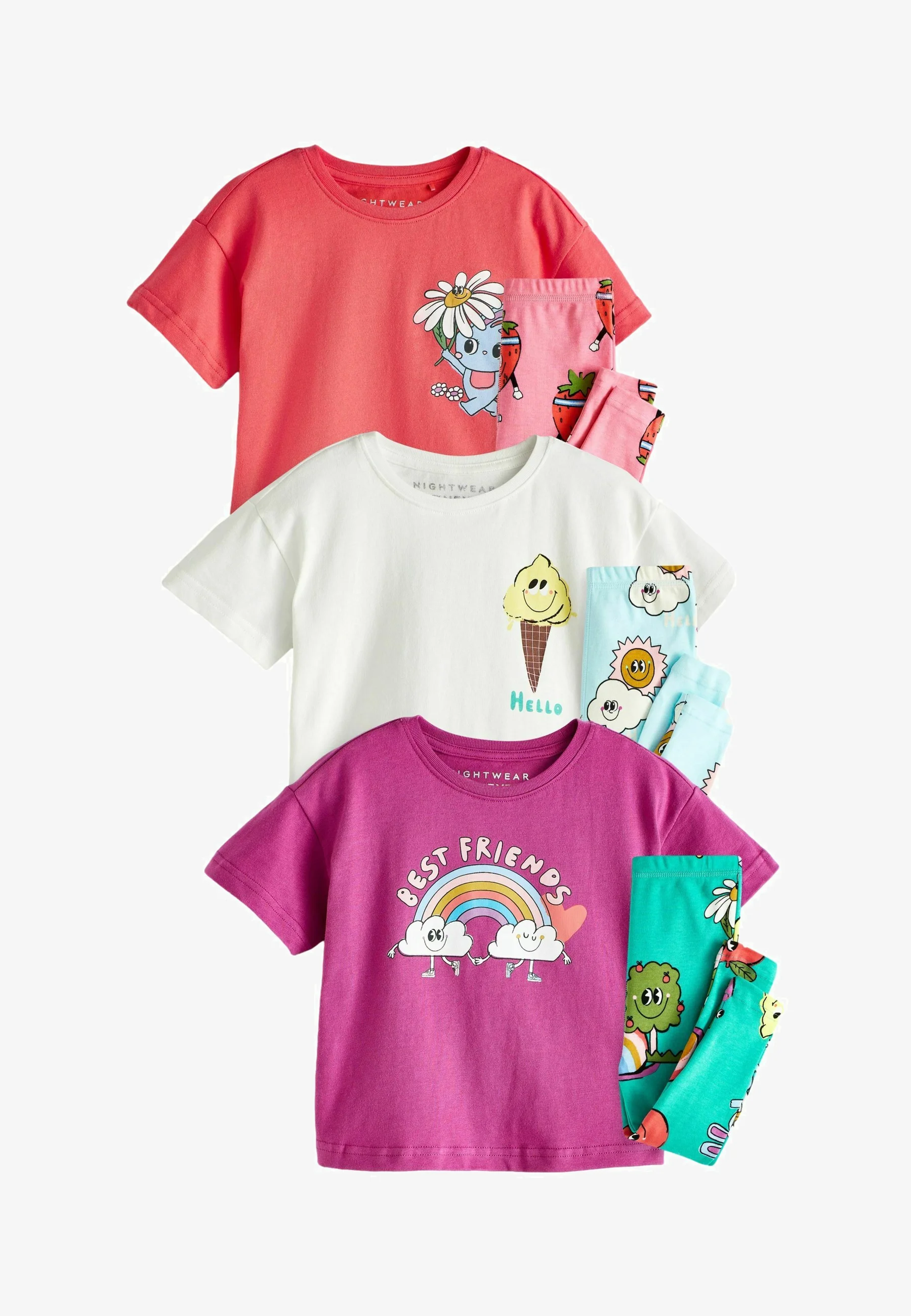 Siguiente PACK 3 - Pijamas