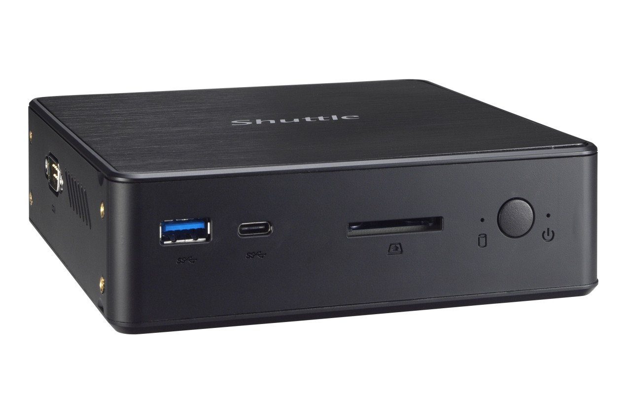 Shuttle SHUTTLE XPC nano Barebone NC10U Celeron 4205U Barebone-PC