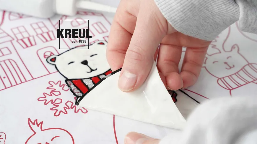 KREUL Window Color Set Hello Winter 400 ml