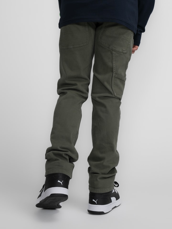 Petrol Industries Rockwell Carpenter Regular Tapered Fit Jeans Chitina in Grün günstig kaufen