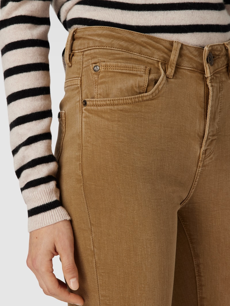 Jeans im 5-Pocket-Design Modell 'CELIA' in beige