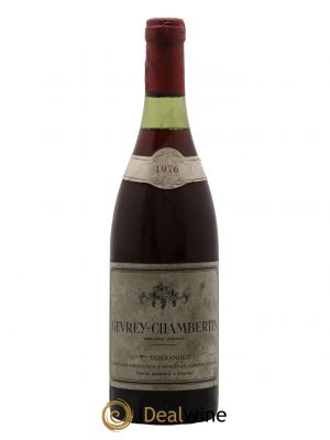 Gevrey-Chambertin Veuve Tisserandot 1976 - Lot de 1 Bouteille