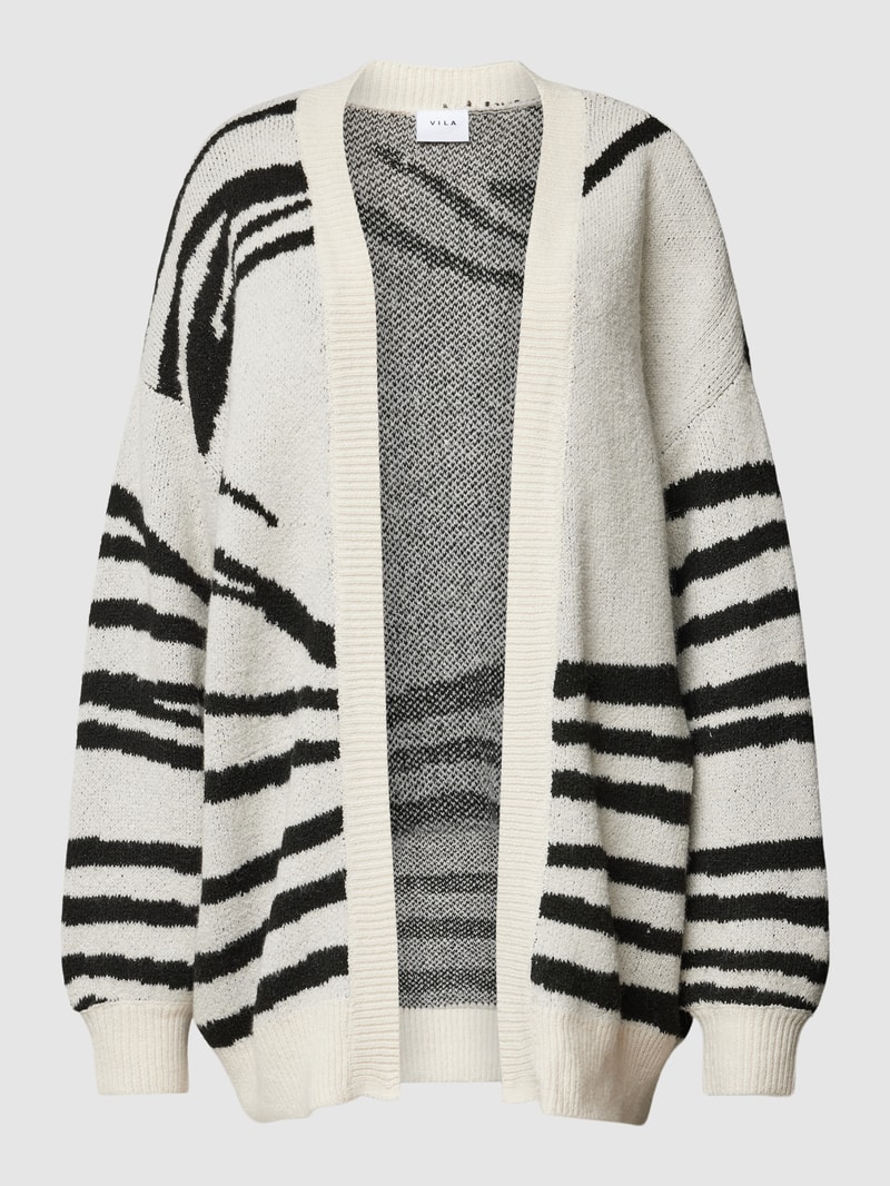 Cardigan mit offener Vorderseite Modell 'ALIRA' in offwhite