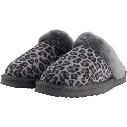 Warmbat Hausschuhe Colie Print Panther Warmbat