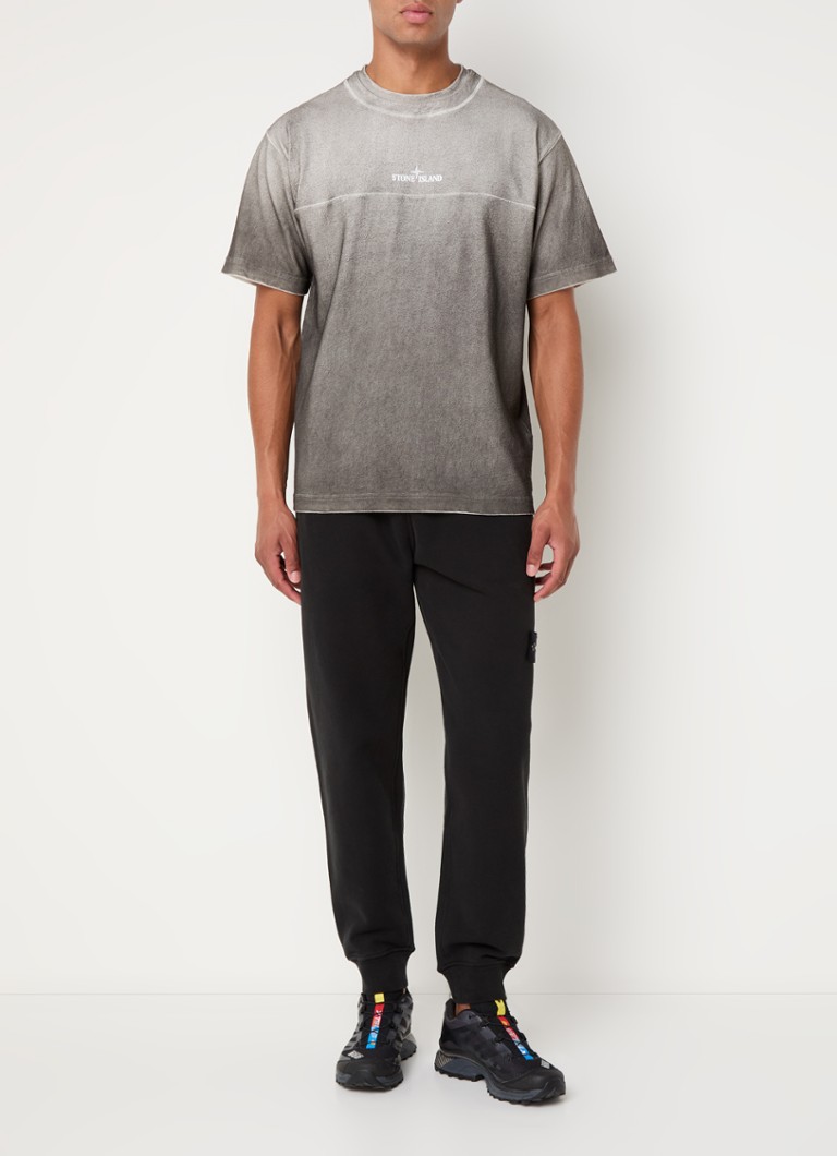 Tricou Stone Island 14002 cu logo ajustat