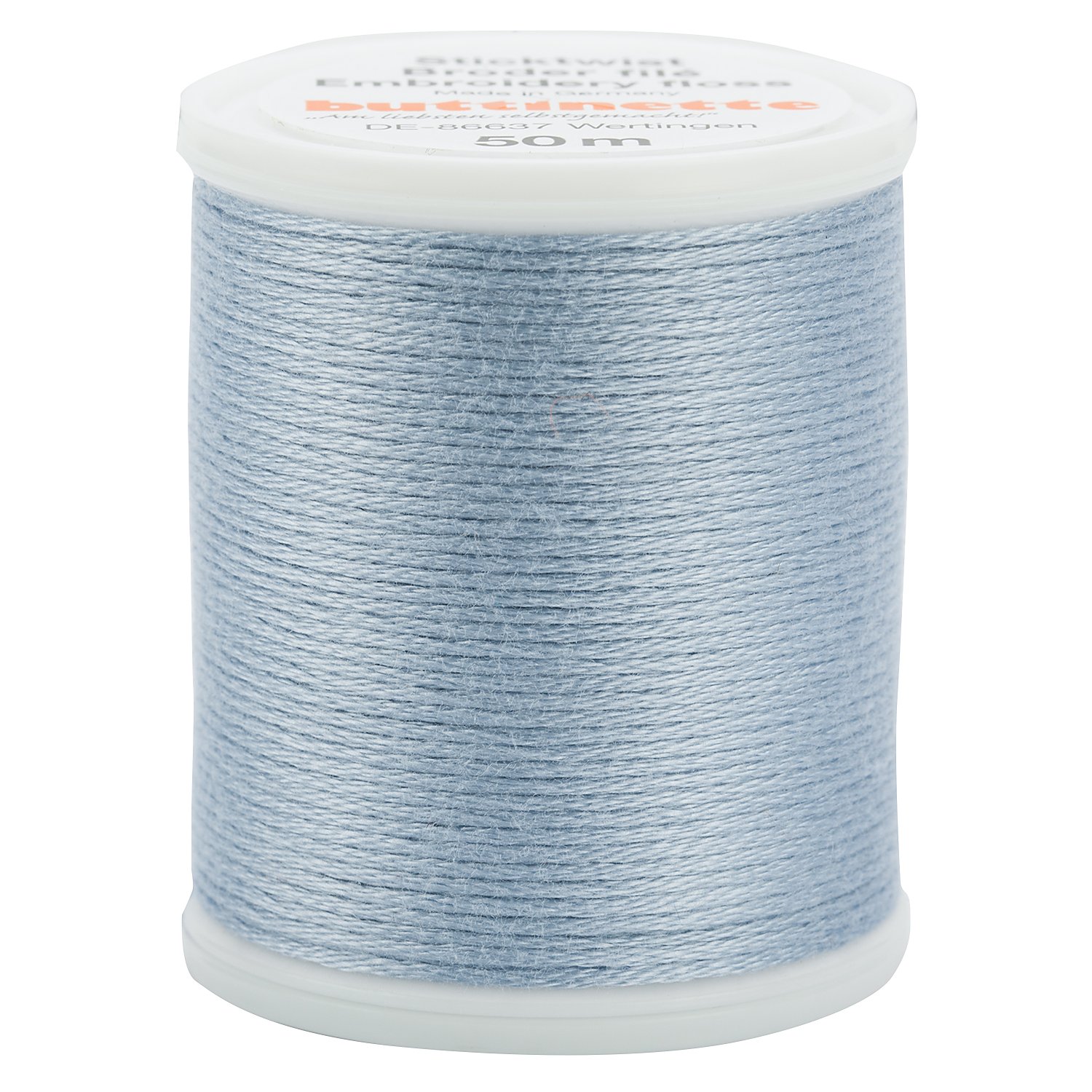 Original buttinette Sticktwist, hellblau