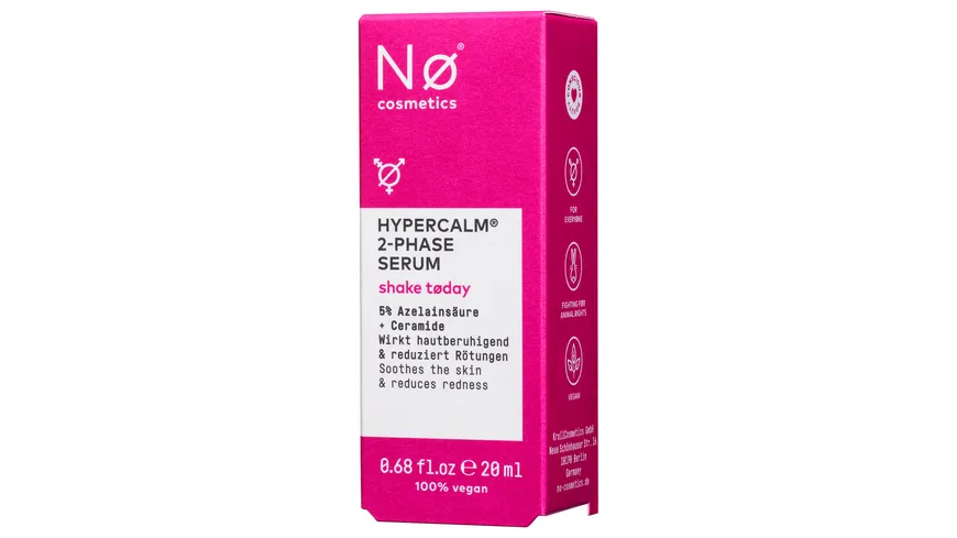 Nø Cosmetics shake tøday Hypercalm 2-Phase Cloud Serum 20 ml