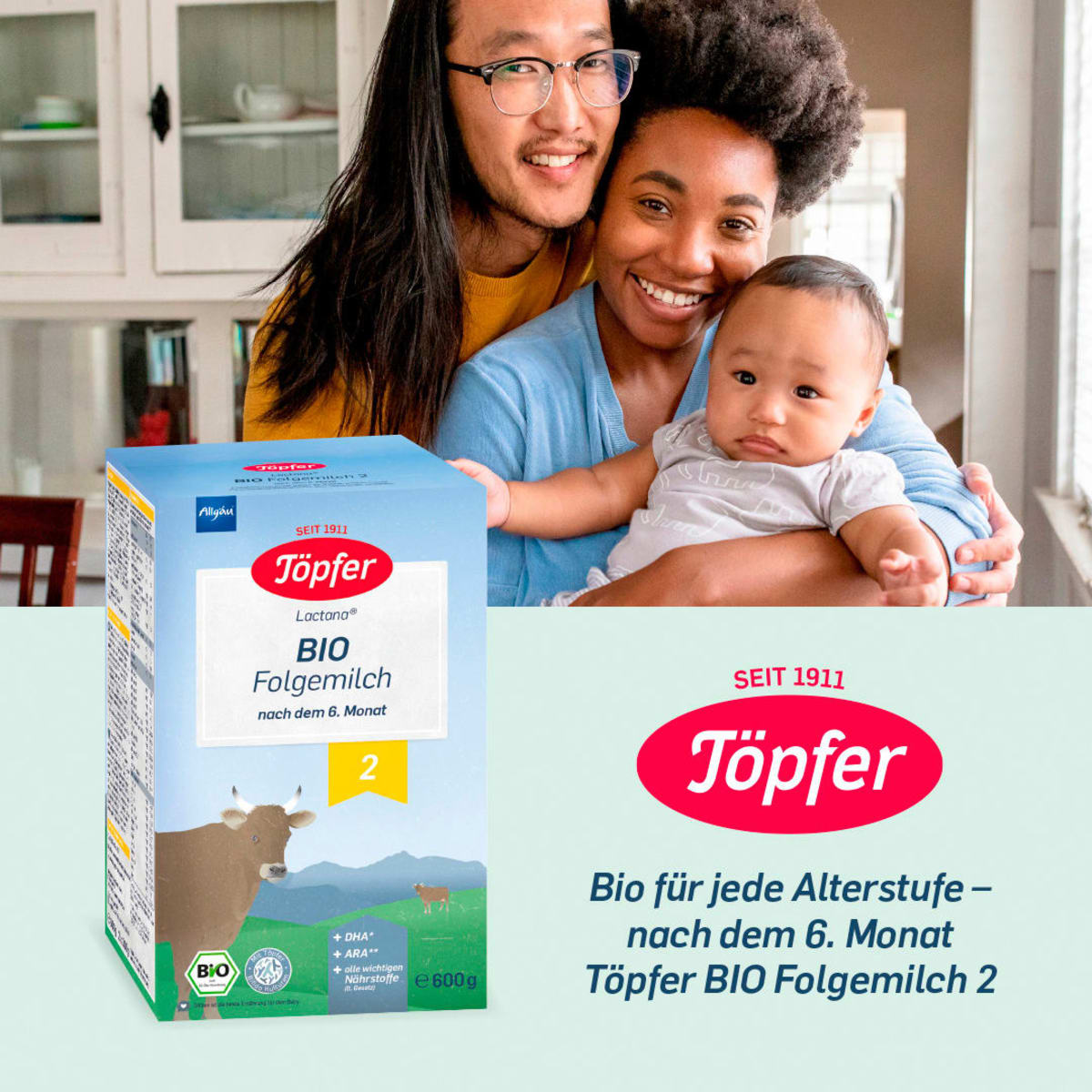 Anfangsmilch Pre Bio von Geburt an, 0,6 kg