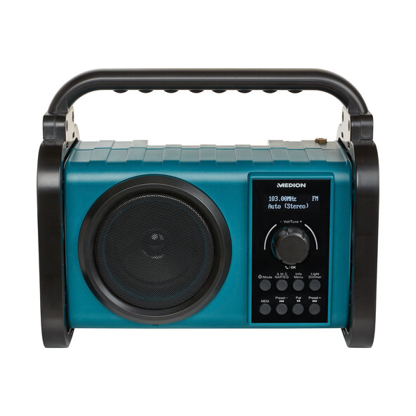 DAB+/Bluetooth® Baustellenradio E66045