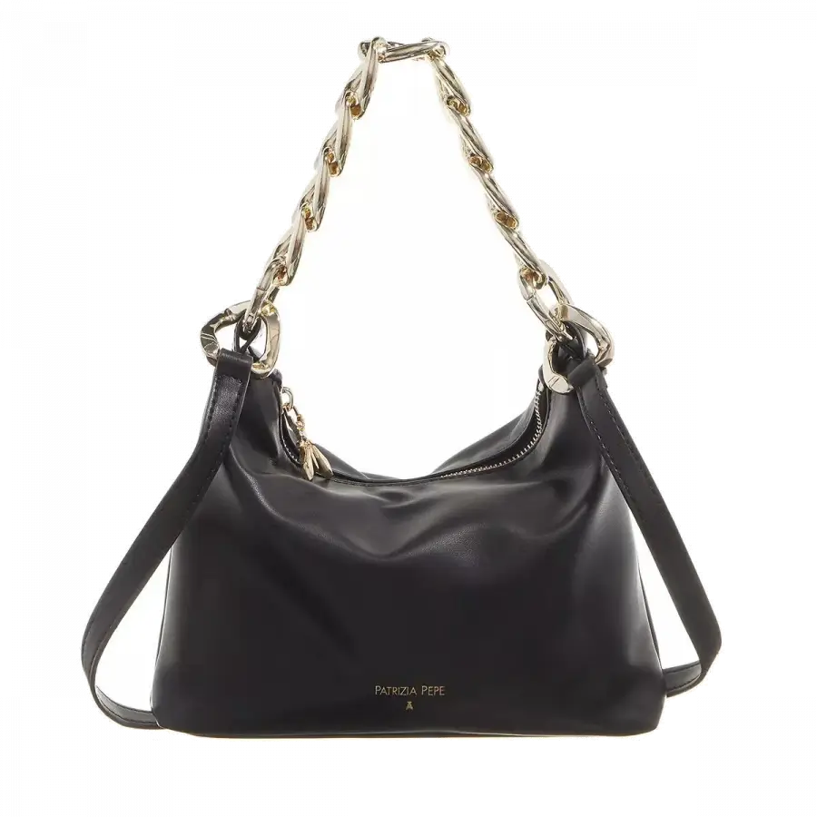 Patrizia Pepe - Patrizia Pepe Shoulder Bags Kunststoff Black - schwarz