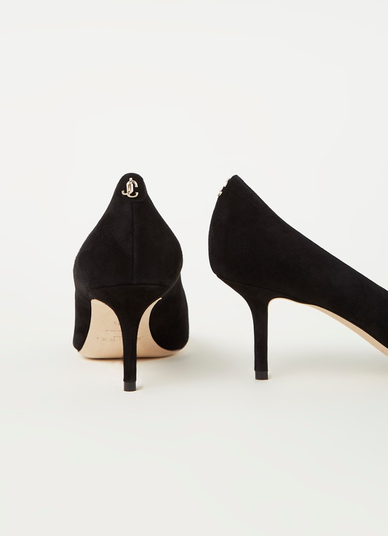 Pantofi cu toc Jimmy Choo Love din piele întoarsă