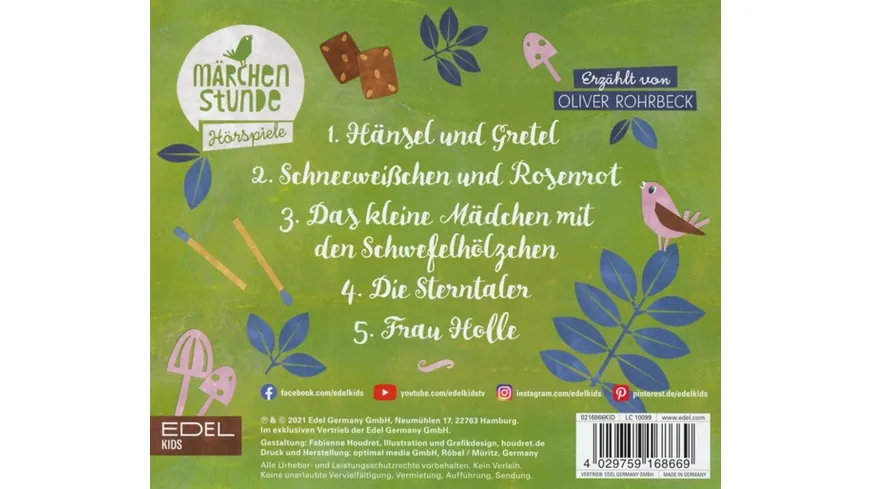 Hänse & Gretel und andere Märchen Märchenstunde
